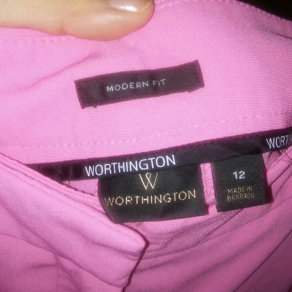 Worthington Pink culottes - Picture 4 of 5